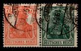 Deutsches Reich Deutsches Reich W 6 ab gestempelt gepr Infla MiNr. W 6 ab gestempelt gepr Infla -