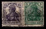 Deutsches Reich Deutsches Reich W 9 aa gestempelt geprüft Infla MiNr. W 9 aa gestempelt geprüft Infla -