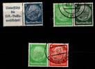 Deutsches Reich Deutsches Reich W 68 - W 70 gestempelt MiNr. W 68 - W 70 gestempelt -