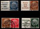 Deutsches Reich Deutsches Reich W 78-W 81 gestempelt MiNr. W 78-W 81 gestempelt -