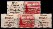 Deutsches Reich Deutsches Reich W 127, W 128 gestempelt MiNr. W 127, W 128 gestempelt -