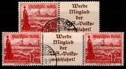 Deutsches Reich Deutsches Reich W 129, W 130 gestempelt MiNr. W 129, W 130 gestempelt -