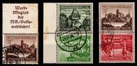 Deutsches Reich Deutsches Reich S 257, SK 35, SK 36 gestempelt MiNr. S 257, SK 35, SK 36 gestempelt -