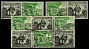 Deutsches Reich Deutsches Reich W 136 - W139 gestempelt MiNr. W 136 - W139 gestempelt -