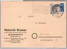BRD Bund 127 auf Postkarte Drucksache -