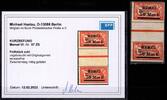 Memel Memel 97 Zs mit Falz Kurzbefund Haslau BPP MiNr. 97 Zs mit Falz Kurzbefund Haslau BPP -