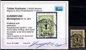 Memel Memel 201 I gestempelt Kurzbefund Huylemans BPP MiNr. 201 I gestempelt Kurzbefund Huylemans BPP -