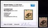 Memel Memel 214 I gestempelt Kurzbefund Haslau BPP MiNr. 214 I gestempelt Kurzbefund Haslau BPP -