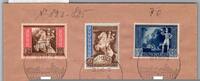 Dt. Besetzung Luxemburg 820-822 auf Brief Sonderstempel -