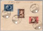 Dt. Besetzung Luxemburg 823-825 auf Brief Sonderstempel -