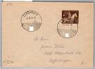 Dt. Besetzung Luxemburg 854 auf Brief Sonderstempel -