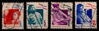 Niederlande Niederlande 245 A - 248 A gestempelt MiNr. 245 A - 248 A gestempelt -