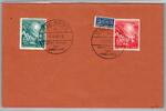 BRD Bund 111-112 auf Brief FDC -