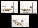 Somalia Somalia 839-841 postfrisch Krokodile MiNr. 839-841 postfrisch Krokodile -
