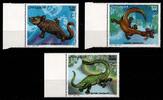 Somalia Somalia 843-845 postfrisch Prähistorische Tiere Dinosaurier MiNr. 843-845 postfrisch Prähistorische Tiere Dinosaurier -