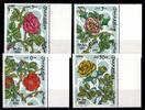 Somalia Somalia 653-656 Bogenrand rechts postfrisch Rosen MiNr. 653-656 Bogenrand rechts postfrisch Rosen -