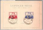 DDR 282-283 auf Ausstellungskarte Sonderstempel -