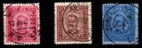 Portugal Portugal 72 B, 74 B, 76 B gestempelt MiNr. 72 B, 74 B, 76 B gestempelt -