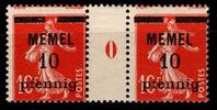 Memel Memel 19 y Ms 0 postfrisch MiNr. 19 y Ms 0 postfrisch -