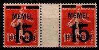 Memel Memel 34 ZW postfrisch MiNr. 34 ZW postfrisch -