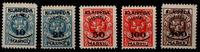 Memel Memel 124-128 postfrisch MiNr. 124-128 postfrisch -
