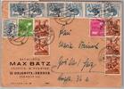 Alliierte Besetzung 946, 947, 951, 954 auf Brief Sowj. Zone ZF -