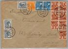 Alliierte Besetzung 947, 950, 951,952 auf Brief Sowj. Zone ZF -