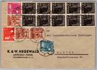 Alliierte Besetzung 943,945,950,951,954 auf Brief Sowj. Zone ZF -