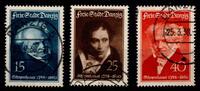 Danzig Danzig 281-283 gestempelt MiNr. 281-283 gestempelt -