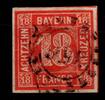 Bayern Bayern 13 gestempelt allseits breitrandiges Prachtstück MiNr. 13 gestempelt allseits breitrandiges Prachtstück -