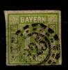 Bayern Bayern 12 gestempelt falzhelle Stelle MiNr. 12 gestempelt falzhelle Stelle -