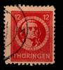 SBZ SBZ 97 A X bat gestempelt geprüft Ströh BPP, MiNr. 97 A X bat gestempelt geprüft Ströh BPP, -