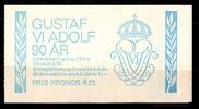 Schweden Schweden MH 38 postfrisch MiNr. MH 38 postfrisch -