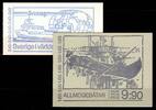 Schweden Schweden MH 83 und 84 postfrisch MiNr. MH 83 und 84 postfrisch -