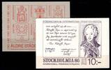 Schweden Schweden MH 100 und 101 postfrisch MiNr. MH 100 und 101 postfrisch -
