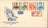    BRD Bund 222-225 als Ersttagsbrief FDC st