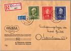 BRD Bund 118-120 auf Brief Einschreiben -