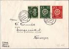 Berlin 138-139 auf Auslandsbrief -