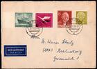 Berlin 94 u.a auf Brief Luftpost -