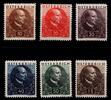   Österreich Österreich 512-517 postfrisch Persönlichkeiten MiNr. 512-517 postfrisch Persönlichkeiten 