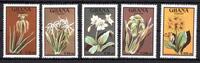 Ghana Ghana 1490-1494 mit Falz Blumen MiNr. 1490-1494 mit Falz Blumen -
