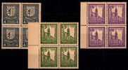 SBZ SBZ 157 y- 159 y postfrisch im 4er Block MiNr. 157 y- 159 y postfrisch im 4er Block -