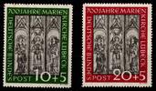 BRD Bund 139-140 ** postfrisch 139 gepr. Schlegel BPP -