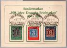 BRD Bund 113-115 auf Ausstellungskarte -