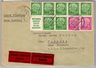BRD Bund H-Blatt 4 auf Brief Eilbote Express -