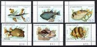 Sao Tome e Principe Sao Tome e Principe 612-617 postfrisch Fische MiNr. 612-617 postfrisch Fische -