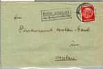 Deutsches Reich 517 auf Brief Landpoststempel Oberschlesien -