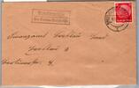 Deutsches Reich 519 auf Brief Landpoststempel Oberschlesien -