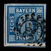Bayern Bayern 10 gestempelt tiefst signiert Pfenninger MiNr. 10 gestempelt tiefst signiert Pfenninger -