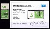 SBZ SBZ 185 b P OR postfrisch Kurzbefund Paul BPP MiNr. 185 b P OR postfrisch Kurzbefund Paul BPP -